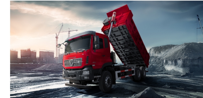 KC Benne Basculante 6X4 Rouge